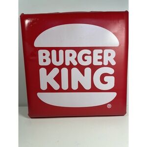Vtg BURGER KING Stadium Chair Cushion Red Square‎